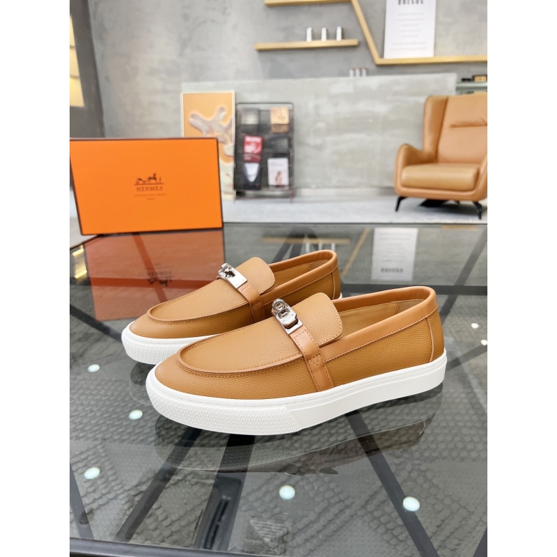 H**mes leather shoes